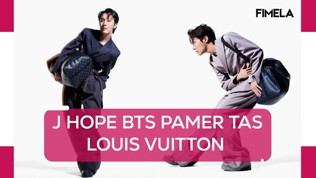 j-hope and the Keepall  LOUIS VUITTON 