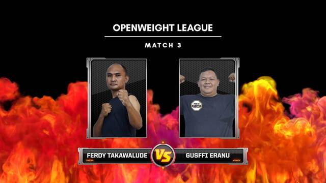 Prime Kumite Championship (PKC 2) || Openweight - League Match || Takawalude vs Gusffi