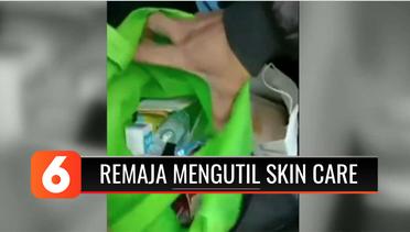 Tiga Remaja Ditangkap Usai Kedapatan Mengutil Skin Care di Minimarket Lampung | Liputan 6