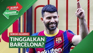 Bursa Transfer: Sergio Aguero Berpeluang Hanya 2 Bulan Berstatus Pemain Barcelona