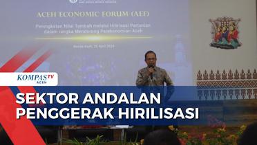 Pertanian Jadi Sektor Andalan Penggerak Hirilisasi di Aceh