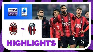 Milan vs Bologna - Highlights | Serie A 2023/2024