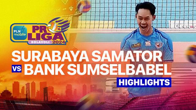 Final Four Putra: Surabaya Samator vs Palembang Bank SumselBabel - Highlights | PLN Mobile Proliga 2025