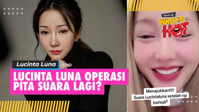 Suara Lucinta Luna Terdengar Berbeda Dan Lebih Lembut, Leher Masih Ada Perban Saat Live