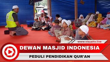 DMI Kirim Bantuan Hafidz Untuk Mengajar Al Qur’an Anak-Anak Pengungsian di Sulawesi Tengah