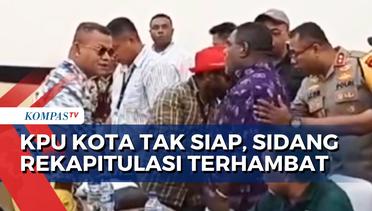Bawaslu Klaim KPU Kota Sorong Tak Siap, Sebabkan Sidang Pleno Rekapitulasi Terhambat!