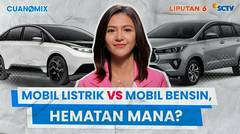 Mobil Listrik vs Mobil Bensin, Hematan Mana? | Cuanomix