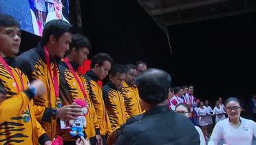 Sepaktakraw Regu Victory Ceremony (Men's Regu) (Day 8) | 28th SEA Games Singapore 2015