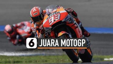 Menjadi yang Tercepat di MotoGP Thailand, Marquez Juara Dunia 2019