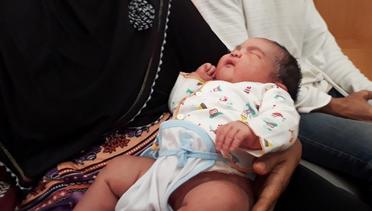 Heboh Bayi Raksasa (Giant Baby) Berbobot 5,8 Kilogram Lahir di Cilacap