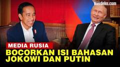 Jokowi Tiba di Rusia, Ini Bocoran Pembahasan saat Bertemu Putin di Kremlin