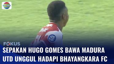 Madura United Menang Tipis 1-0 Lawan Bhayangkara FC | Fokus