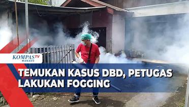 Cegah DBD, Petugas Kesehatan Lakukan Fogging
