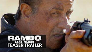 Rambo- Last Blood (2019 Movie) Teaser Trailer - Sylvester Stallone