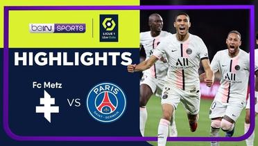Match Highlights | Metz 1 vs 2 PSG | Ligue 1 2021/2022