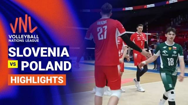 Men: Slovenia vs Poland - Highlight | Volleyball Nations League 2026