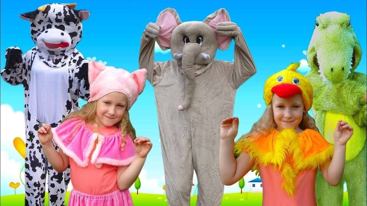Dance Like Animal Song Nursery Rhymes for Kids by Anuta / Anuta Kids  Channel | Vidio