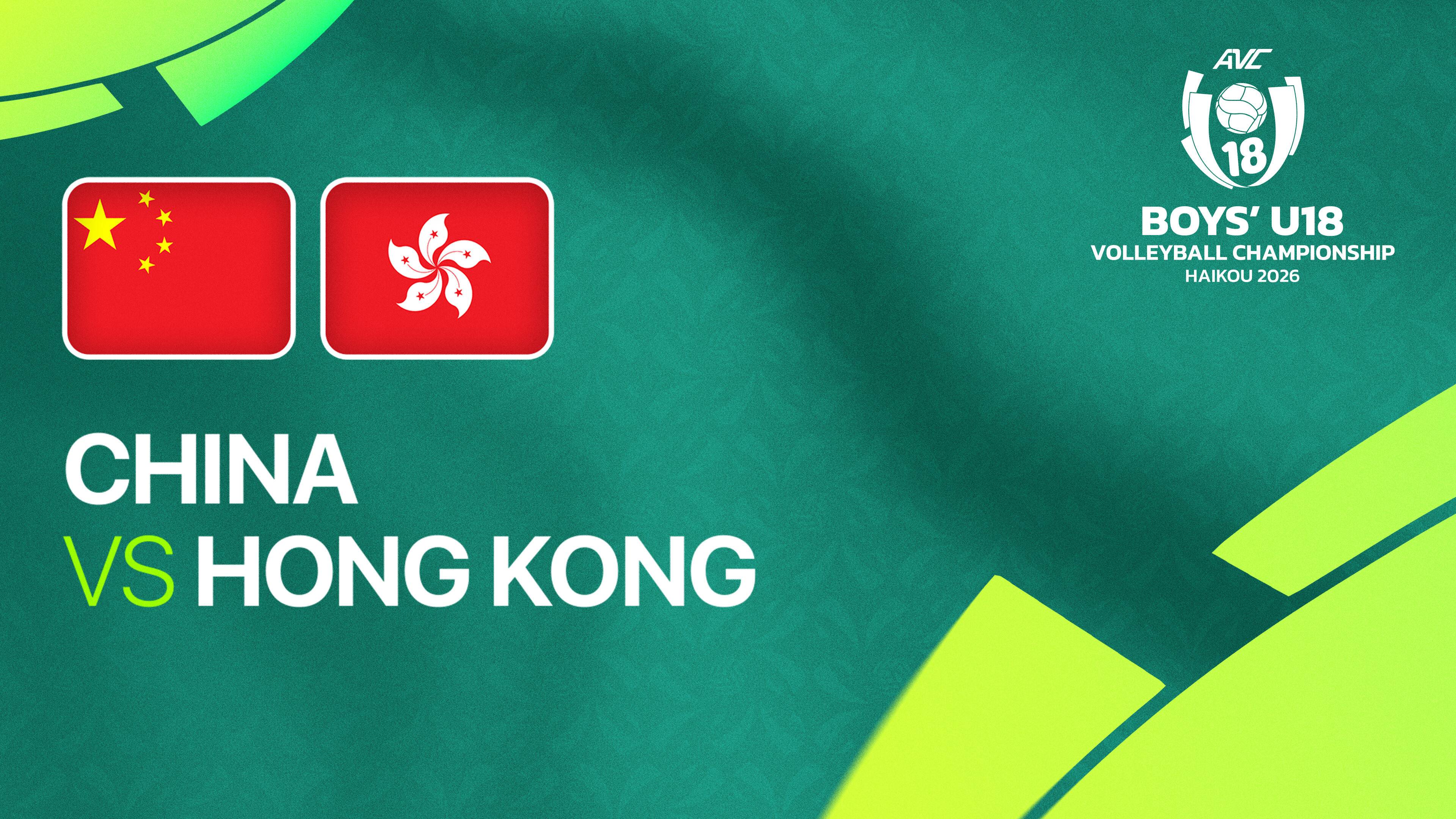 China vs Hong Kong
