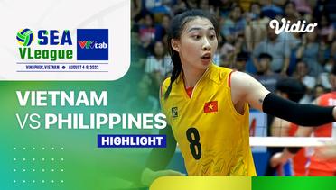 Highlights | Putri: Vietnam vs Philippines | SEA VLeague - Vietnam