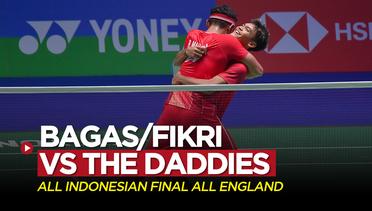 All Indonesian Final di All England 2022, Bagas / Fikri Hadapi Ahsan / Hendra