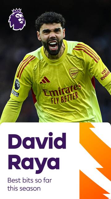 List penyelamatan terbaik David Raya bagi Arsenal di musim ini | Premier League 2025/26