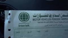 Uji emisi kendaraan di Saudi Arabia