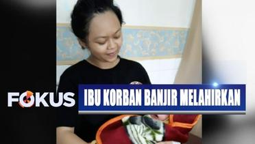 Dramatis! Begini Evakuasi Ibu Hendak Melahirkan yang Jadi Korban Banjir di Bogor