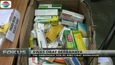 Razia Obat Berbahaya, Petugas Temukan Pil PCC di Palmerah, Jakarta Barat - Fokus Malam