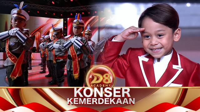 Komandan Abang L Turun Tangan! Polisi-Polisi Cilik Bersigap, Tingkahnya Bikin Gemas!  DA8 Konser Kemerdekaan