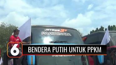 Sejumlah Warga Surabaya dan Pati Kibarkan Bendera Putih, Menyerah dari Adanya PPKM Darurat | Liputan 6