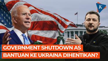AS Hindari "Government Shutdown", Bantuan ke Ukraina Kini Tak Pasti
