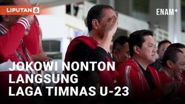 Jokowi Beri Hormat ke Pemain Timnas U-23