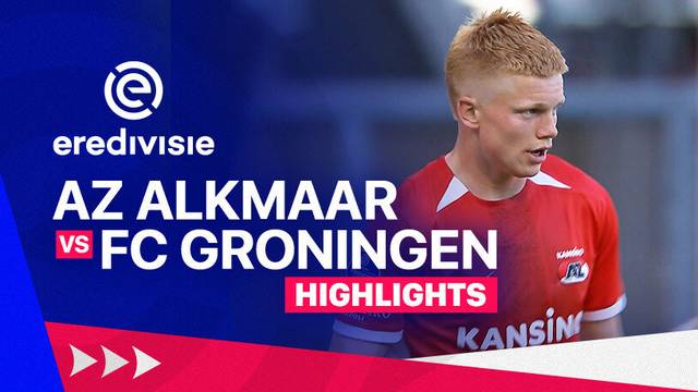 AZ Alkmaar vs FC Groningen - Highlights | Eredivisie 24/25