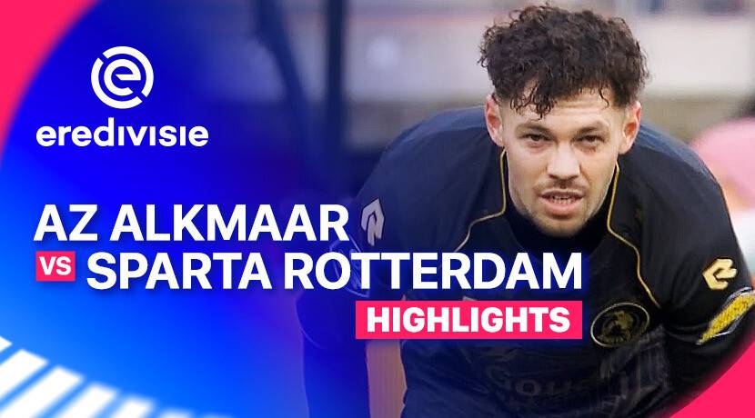 AZ Alkmaar vs Sparta Rotterdam