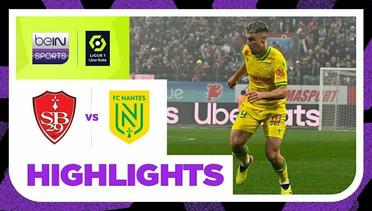 Brest vs Nantes - Highlights | Ligue 1 2023/2024