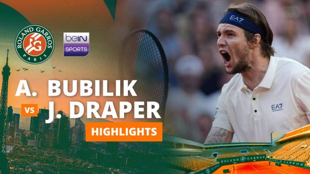 Alexander Bublik vs Jack Draper - Highlights | Roland Garros 2025