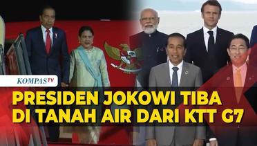 Presiden Jokowi Tiba di Tanah Air dari KTT G7 di Jepang, Disambut Kapolri Jenderal Listyo