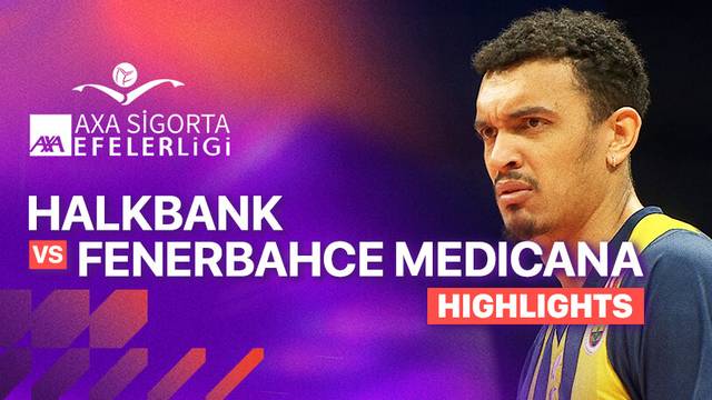 Halkbank vs Fenerbahce Medicana - Highlight | Turkish Men's Volleyball League 2025/26