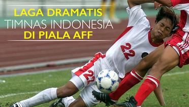 Laga Dramatis Timnas Indonesia di Piala AFF yang Patut Dikenang