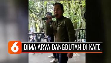 Viral, Wali Kota Bogor Bima Arya Asyik Dangdutan di Sebuah Kafe Kebun Raya Bogor