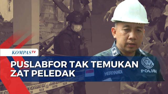 Ledakan di Pamulang, Puslabfor Mabes Polri Tak Temukan Zat Peledak | KOMPAS PETANG