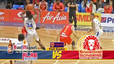 Full Game San Miguel Alab Pilipinas vs Singapore Slingers - 2018-2019 ABL