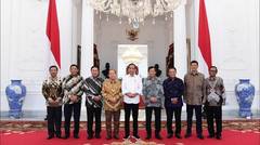Presiden Jokowi Terima Para Pimpinan Purnawirawan TNI-Polri, Istana Merdeka, 22 Mei 2023