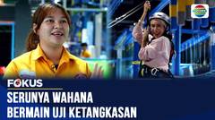 Serunya Wahana Menguji Ketangkasan, Permainan Pacu Adrenalin Jadi Favorit Pengunjung | Fokus