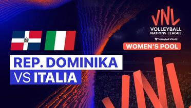 Full Match | Republik Dominika vs Italia | Women’s Volleyball Nations League 2023
