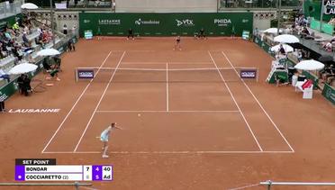 Semifinal: Anna Bondar vs Elisabetta Cocciaretto - Highlights | WTA Ladies Open Lausanne 2023