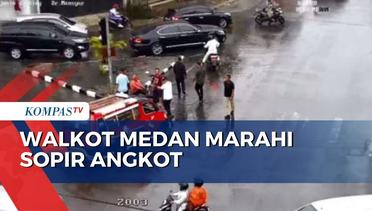 Walkot Medan Bobby Nasution Marahi Sopir Angkot Penabrak Motor