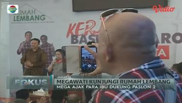 Megawati Jadi Juru Kampanye Ahok-Djarot di Rumah Lembang - Fokus Sore