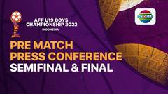 Pre Match Press Conference Semifinal & Final AFF U-19 Championship 2022