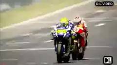 Motogp Catalunya 2016, Momen Valentino Rossi Vs Marc Márquez in Catalunya Spain 2016